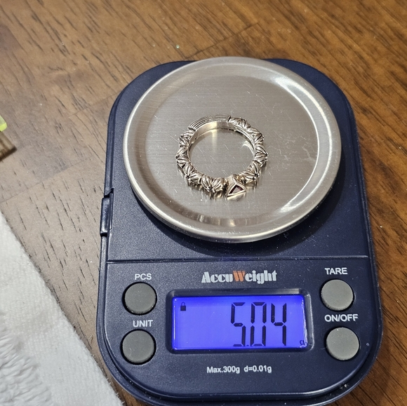 Stephen Dweck Diamonds Rhodolite Garnet Florette Ring - Picture 14 of 14